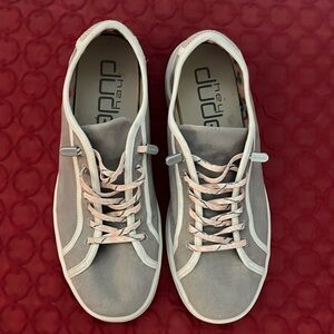 Hey Dude slip on sneakers with lace and floral detail